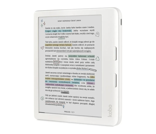 Kobo Libra Colour 32GB biały - 1543271 - zdjęcie 6